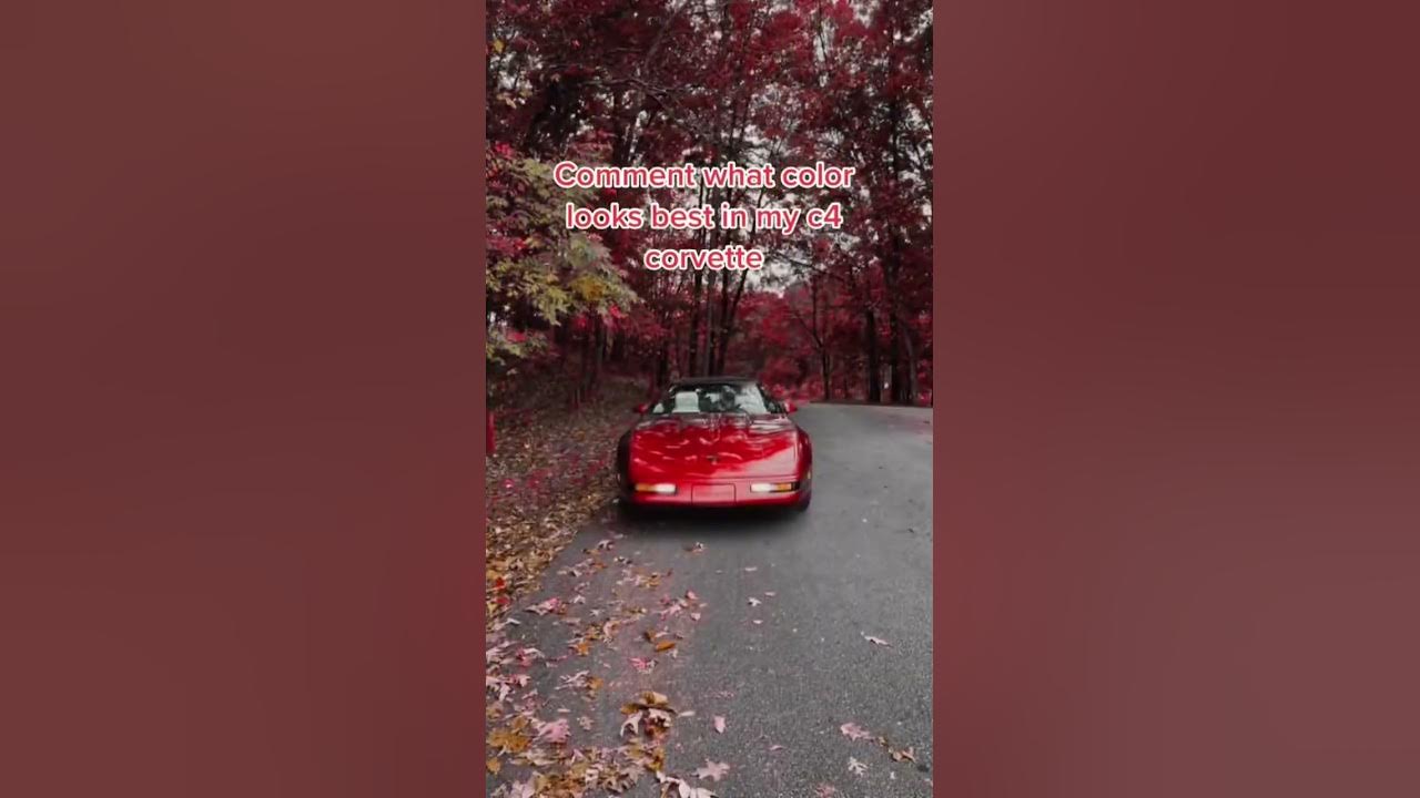Who is a fan of c4 corvette? #classiccars #classiccars #corvette #car # Przez Dowolne Punkty Można Poprowadzić Tylko Jedną Prostą