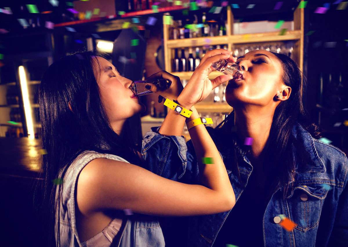 Why bartenders annoy their friends Me And My Friends At The Table Doing Shots