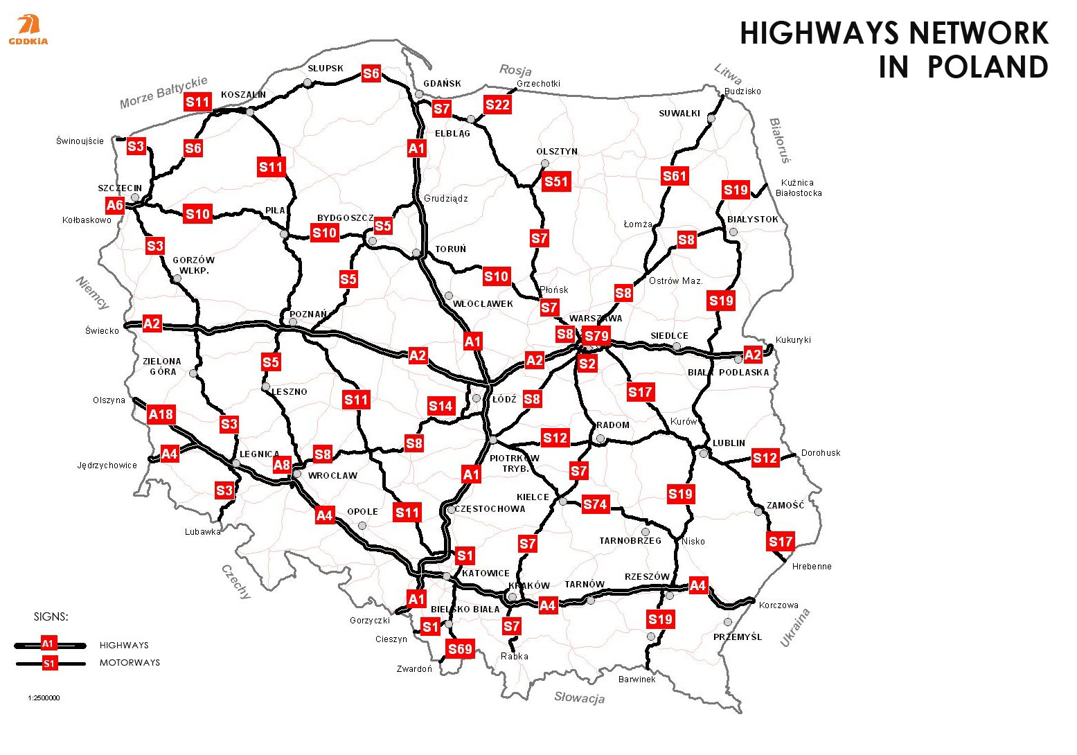 Plan Budowy Dróg Krajowych I Autostrad Na Lata 2014 20
