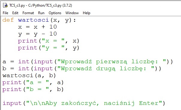 Więcej na temat stosowania funkcji w językach C++ i Python Do Każdego Opisu Funkcji Wpisz Nazwę Właściwego Układu Narządów
