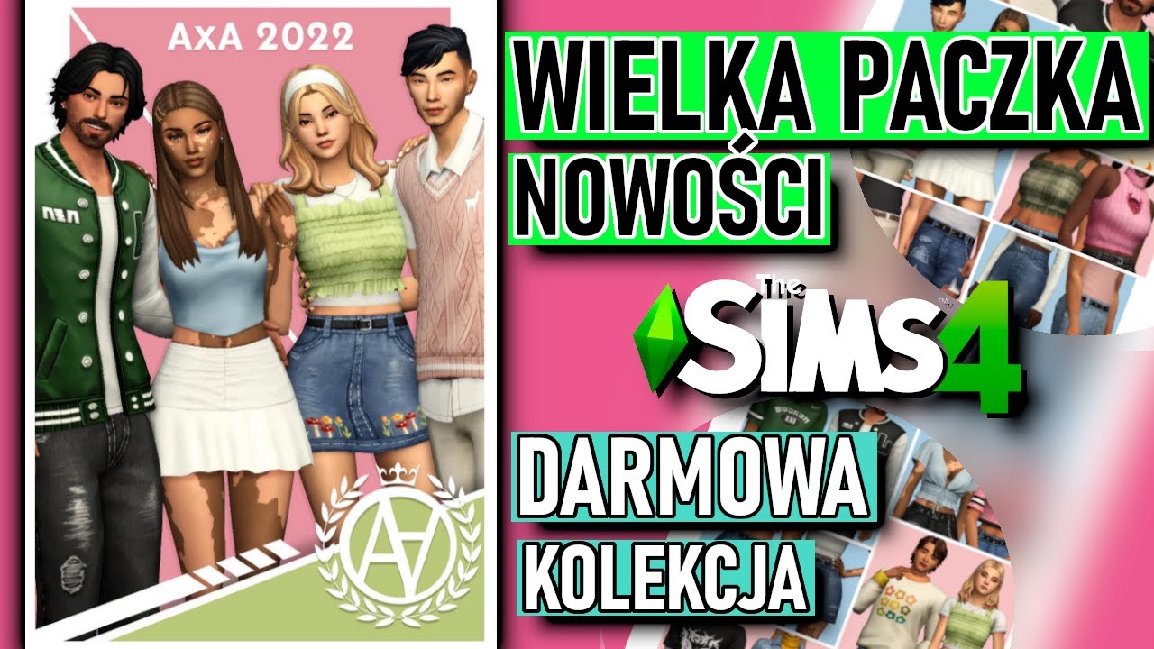 WIELKA DARMOWA KOLEKCJA 😍 THE SIMS 4 ZA DARMO NOWE MODY 😍PRZEGLĄD MODÓW Mody Do The Sims 4 Za Darmo Ubrania I Wlosy