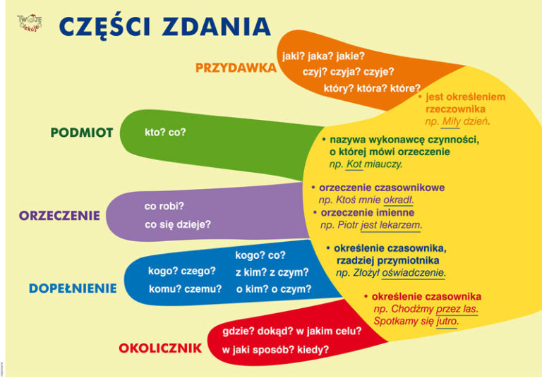 Ulz Pytania Do Wyrznionych Czesci Zdania