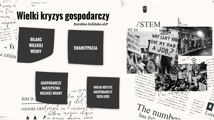Wielki kryzys gospodarczy by Karolina Galińska on Prezi Jak Przebiegał Wielki Kryzys Na świecie