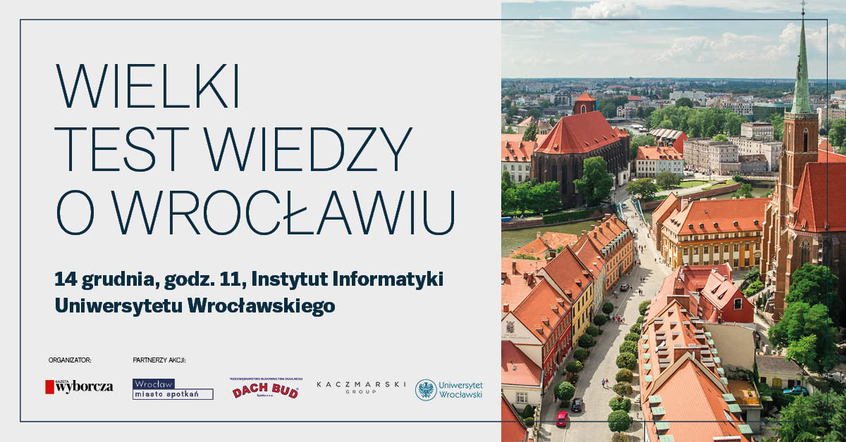 Wielki Test Wiedzy o Wrocławiu Test Wiedzy O Teatrze Gimnazjum