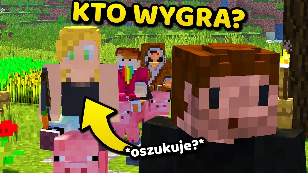 WIELKI WYŚCIG! - Minecraft Survival | ZIO vs AGU vs CZOKLET vs CYFER Agu I Zio I Czoklet I Gaenali