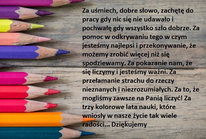 Wierszyki i podziękowania dla nauczycieli na koniec roku szkolnego Czego Oczekujemy Od Nauczycieli Przedszkola