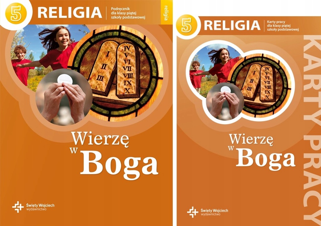 WIERZĘ W BOGA KL.5 PODRĘCZNIK + KARTY PRACY SZPET - 8233170399 Religia 5 Klasa Wierzę W Boga