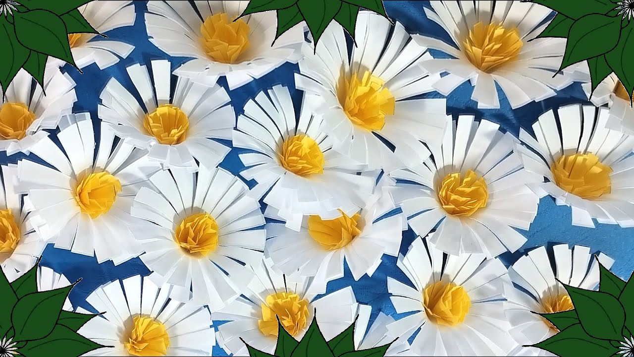 Wiosenne kwiaty z papieru 🌼Bardzo łatwe🌼 Jak zrobić? 🌼DIY - YouTube Jak Zrobic Wiosenne Kwiaty Z Papieru