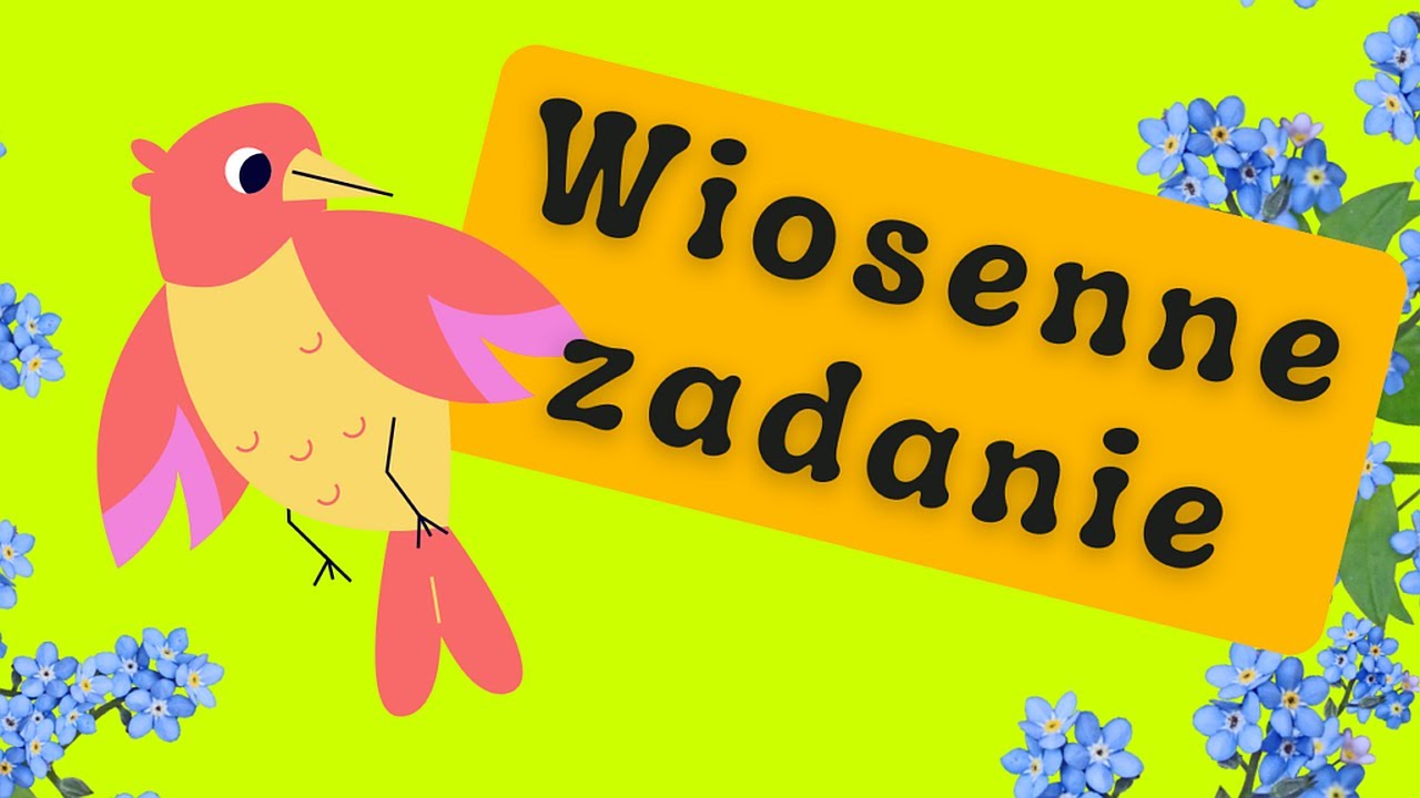 WIOSENNE ZADANIE - Piosenka o wiośnie (Piosenka na przywitanie wiosny Kiedy Przypada Początek Astronomicznej Wiosny Na Południu Ameryki Południowej