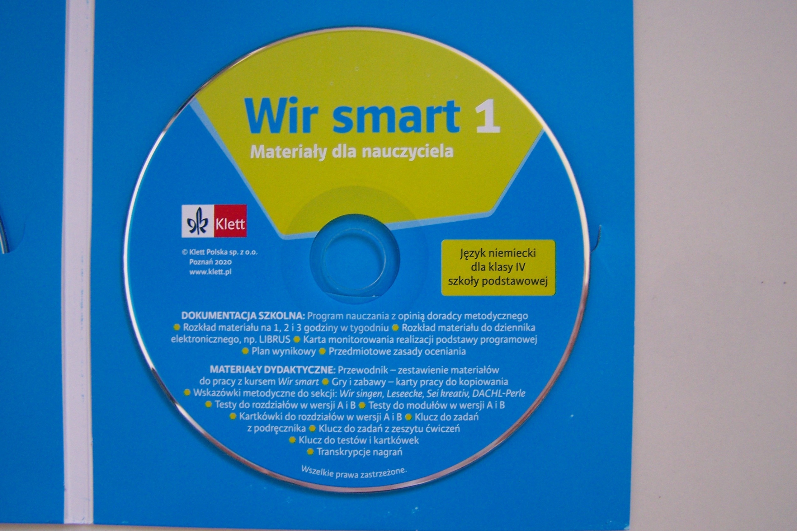 WIR SMART 1 KL 4 PORADNIK NAUCZYCIELA SPRAWDZIANY (11009053251 Wir Smart 1 Sprawdzian
