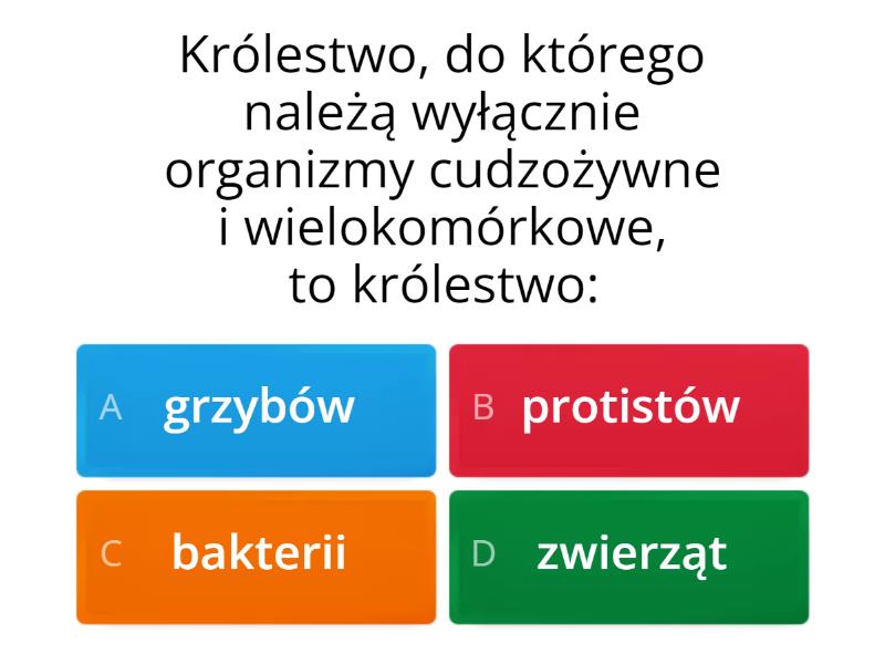 Wirusy, bakterie, protisty i grzyby. - Test Test Wirusy Bakterie Protisty I Grzyby Puls Zycia
