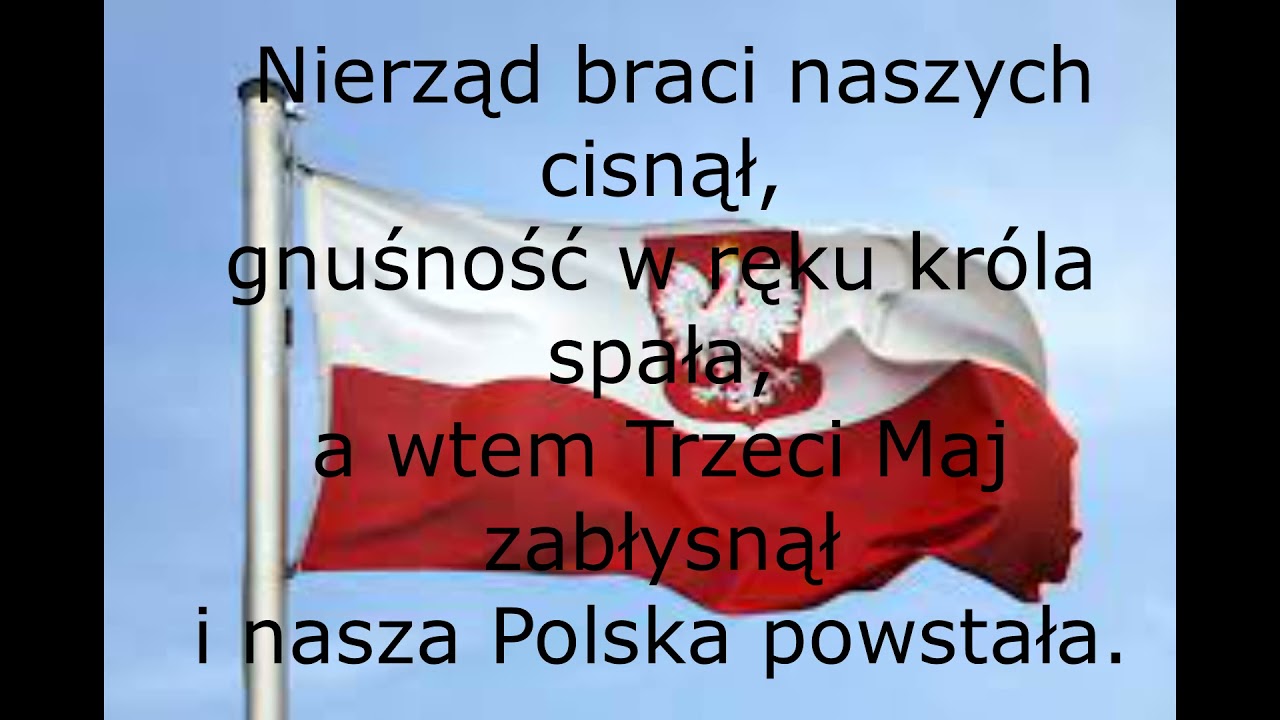 Witaj majowa jutrzenko karaoke, podkład tekst - YouTube Witaj Majowa Jutrzenko Tekst Karaoke