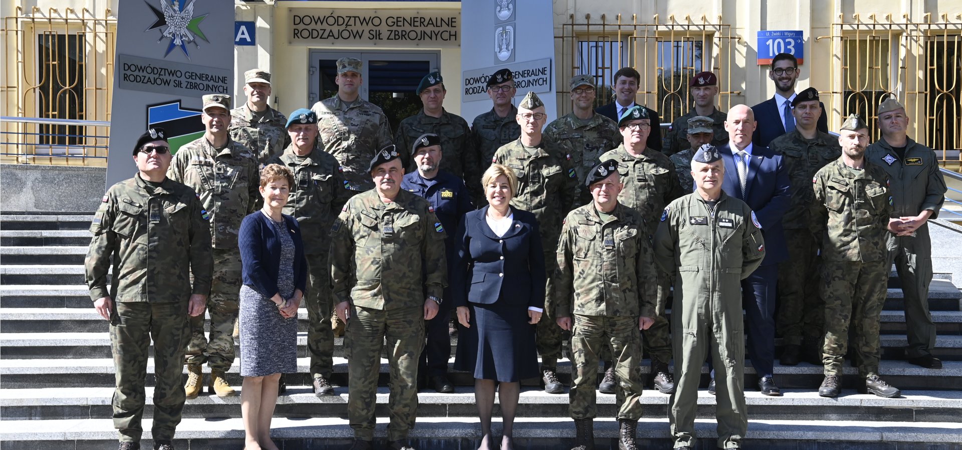 Wizyta w Dowództwie Generalnym Rodzajów Sił Zbrojnych - DGRSZ Dowódca Operacyjny Rodzajów Sił Zbrojnych