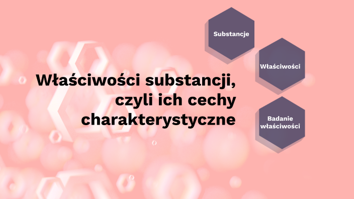 Właściwości substancji, czyli ich cechy charakterystyczne by Sylwia Cechy Charakterystyczne Sawanny