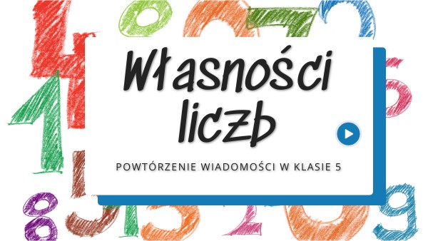 Własności liczb - klasa 5 | Genially Klasa 5 Wlasnosci Liczb Naturalnych