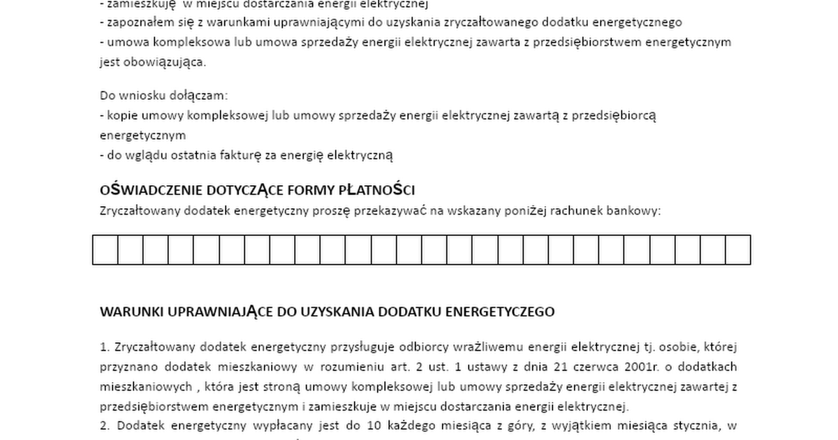 Jak Napisać Wniosek O Przyznanie Dodatku Specjalnego