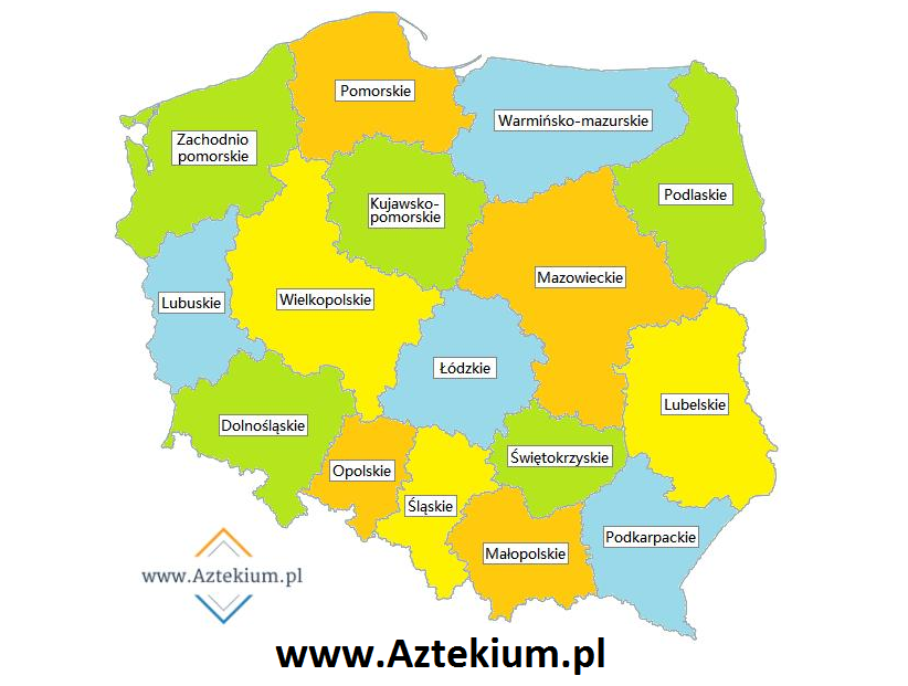 Wojewodztwa W Polsce I Ich Stolice Test