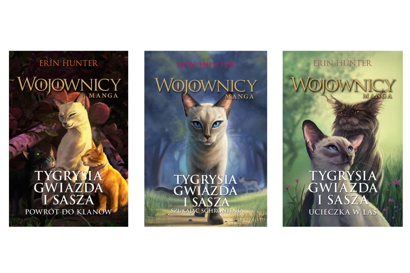 Wojownicy Manga Tygrysia Gwiazda I Sasza