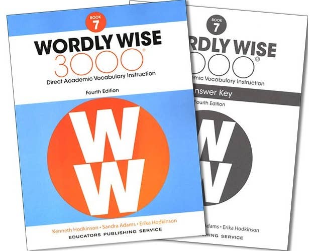 Wordly Wise 3000 Book 7 & Answer Key Wordly Wise 3000 Book 7 Lesson 4 Answer Key