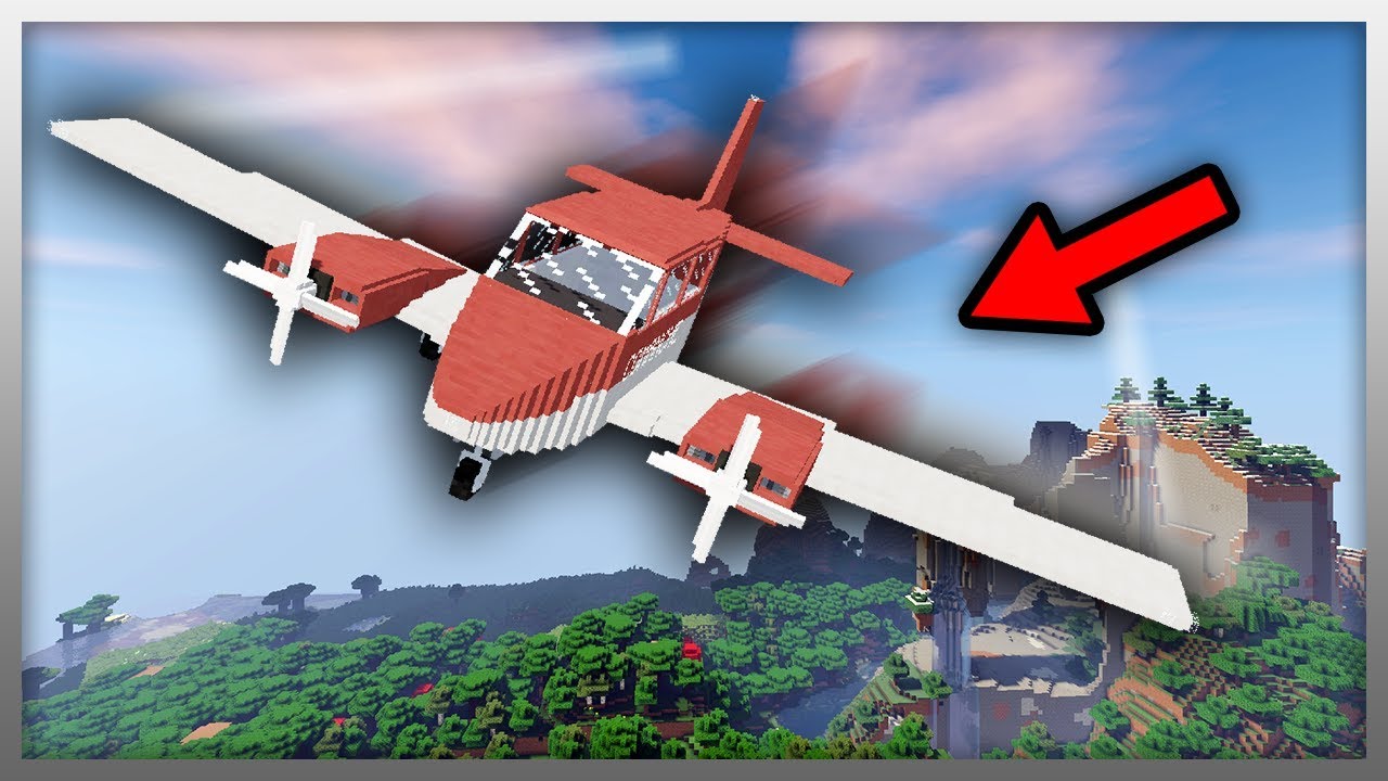 ️ Working PLANES in Minecraft! (with MILITARY BASE) - YouTube Minecraft Mods 1 12 2 Planes