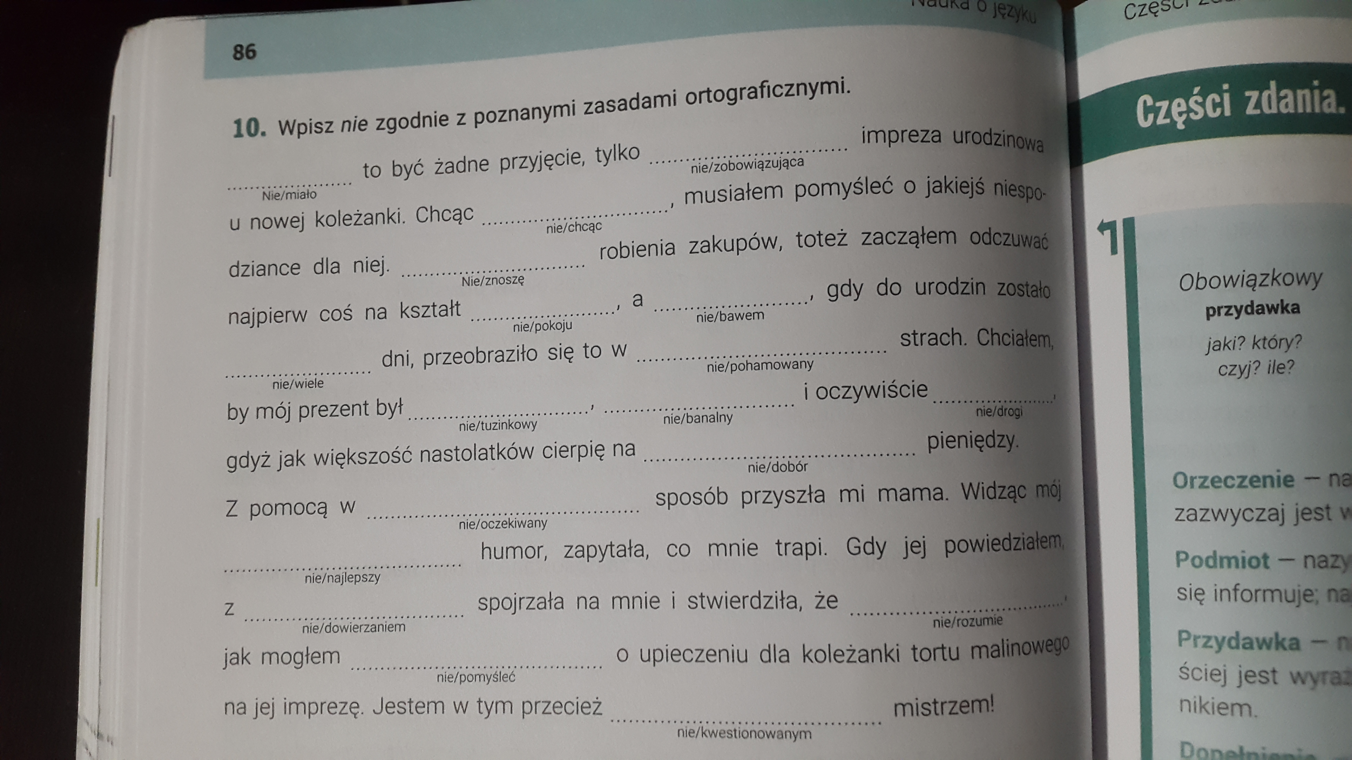 Wpisz "nie" zgodnie z poznanymi zasadami ortograficznymi. - Brainly.pl Zapisz Nazwy świąt I Obrzędów Zgodnie Z Poznanymi Zasadami