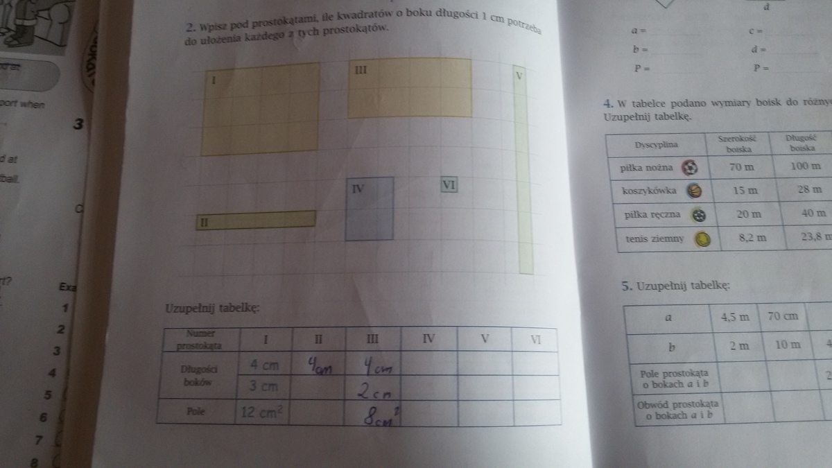 Wpisz Pod Prostokatami Ile Kwadratow O Boku Dlugosci 1 Cm - Margaret Wpisz Pod Prostokatami Ile Kwadratow O Boku Dlugosci 1 Cm
