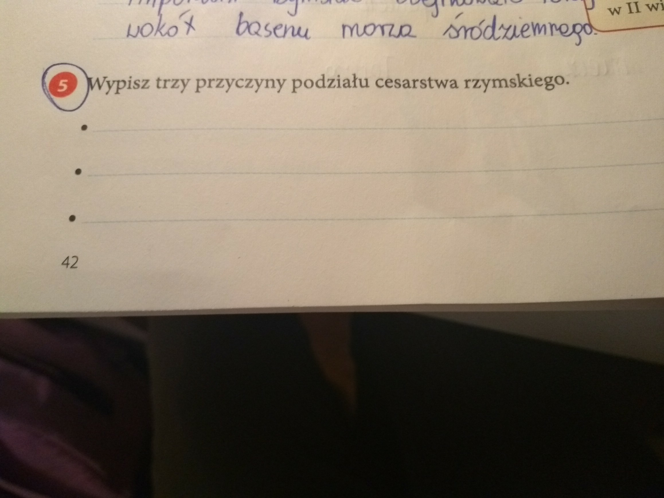 Wpisz Trzy Przyczyny Podziau Cesarstwa Rzymskiego - question Wypisz Trzy Przyczyny Podziału Cesarstwa Rzymskiego