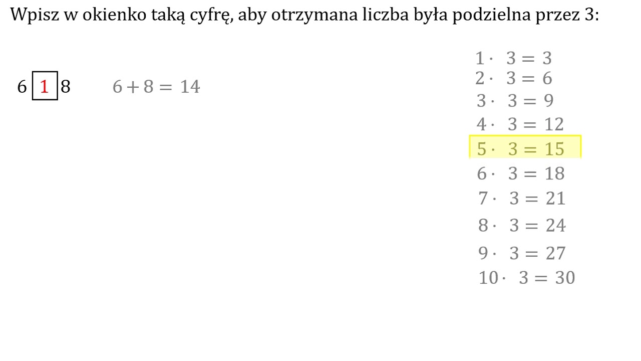 Wpisz W Okienko Odpowiednią Liczbę