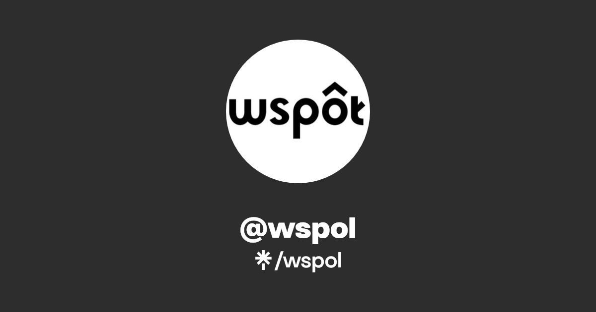 wspol | Instagram, Facebook | Linktree Emisariusz Współtwórca Stowarzyszenia Ludu Polskiego