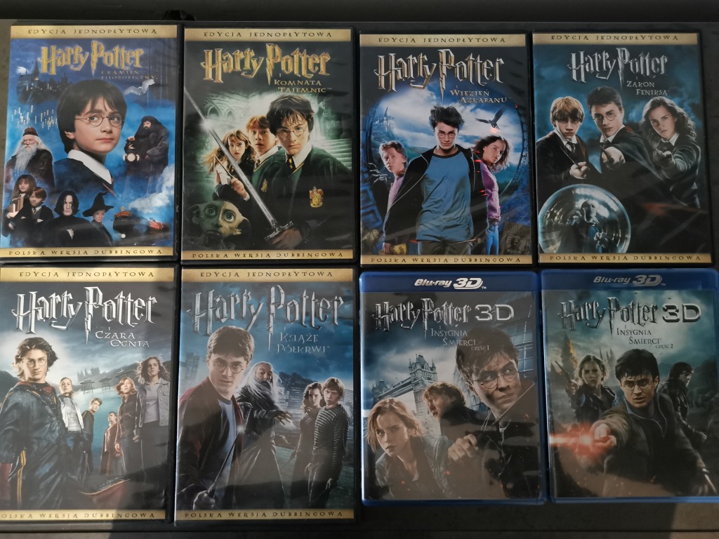 Części Harrego Pottera Po Kolei Film