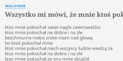 Tekst Piosenki Wyśpiewać Dziś Chcemy Wam życzenia