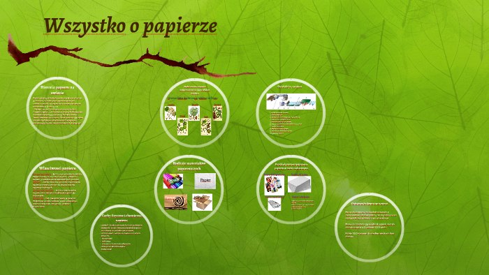Wszystko O Papierze Technika Klasa 5