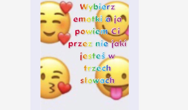 Wybierz Emotke A Ja Dam Ci Zadanie