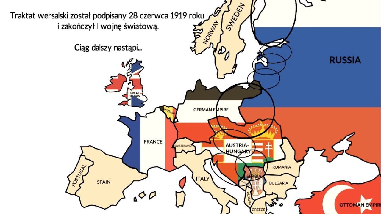 Wybuch Pierwszej Wojny Światowej [wersja uzupełniona] - YouTube Data Wybuchu Pierwszej Wojny światowej