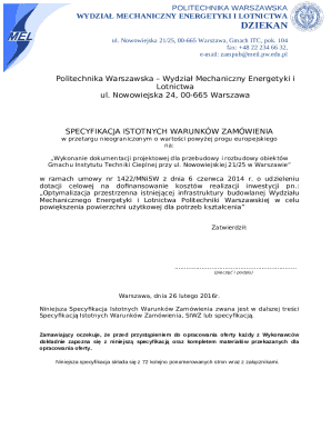 Wydzia Mechaniczny Energetyki i Lotnictwa Doc Template | pdfFiller Wydział Energetyki I Paliw Agh D4