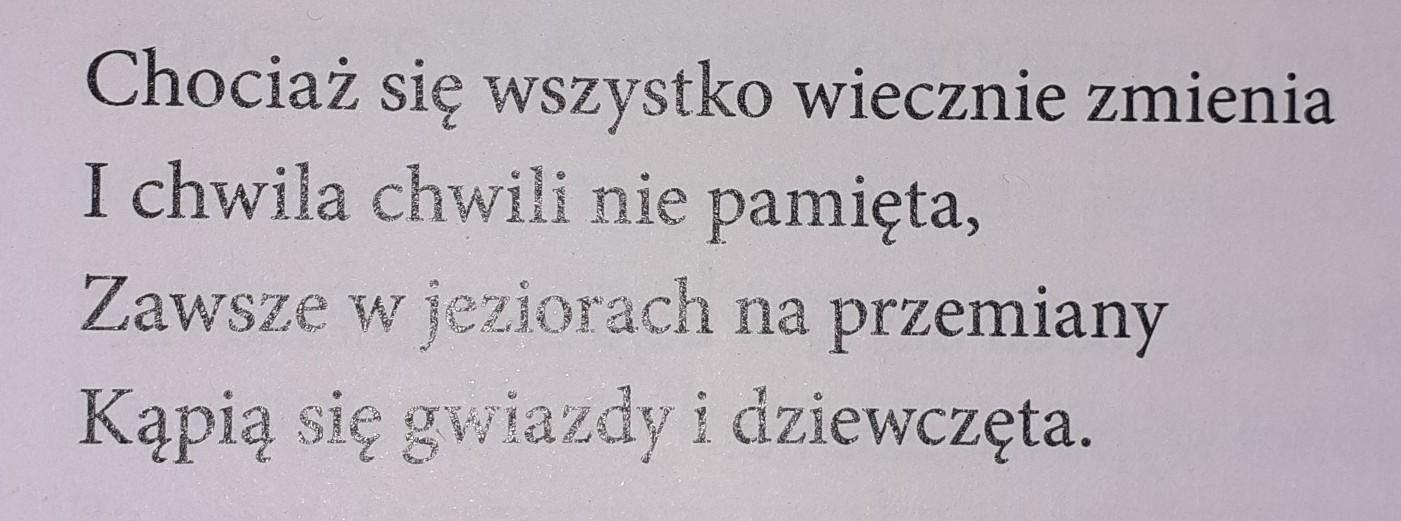 Wyjaśnij, jak rozumiesz drugą strofę wiersza Leopolda Staffa. - Brainly.pl Jak Rozumiesz Tytuł Wiersza Pudełko Zwane Wyobraźnią
