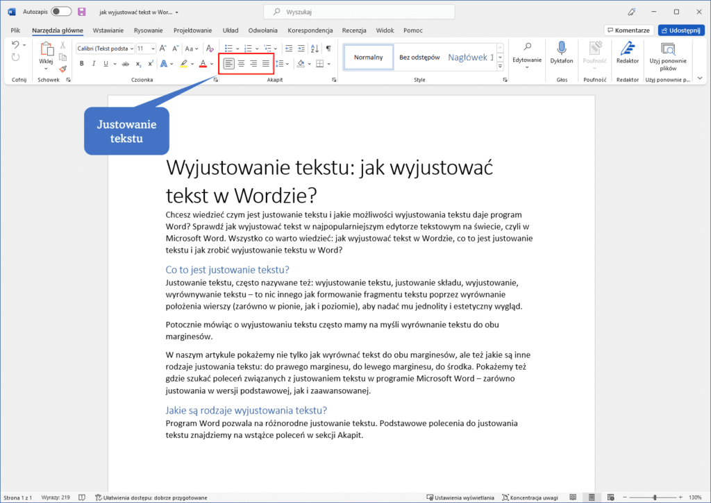 Jak Wyjustowac