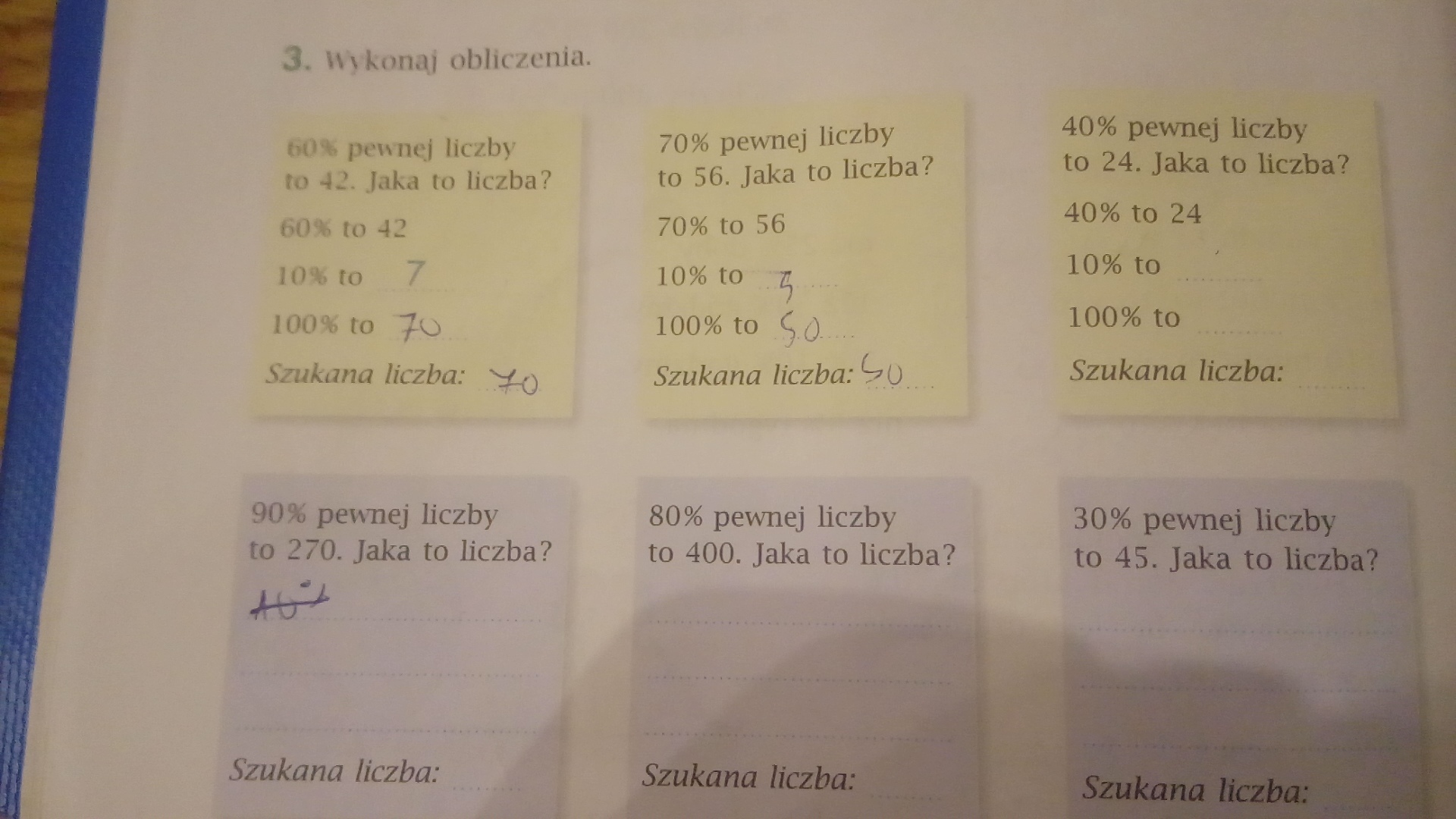 Wykonaj Obliczenia 60 Pewnej Liczby To 42 Jaka To Liczba