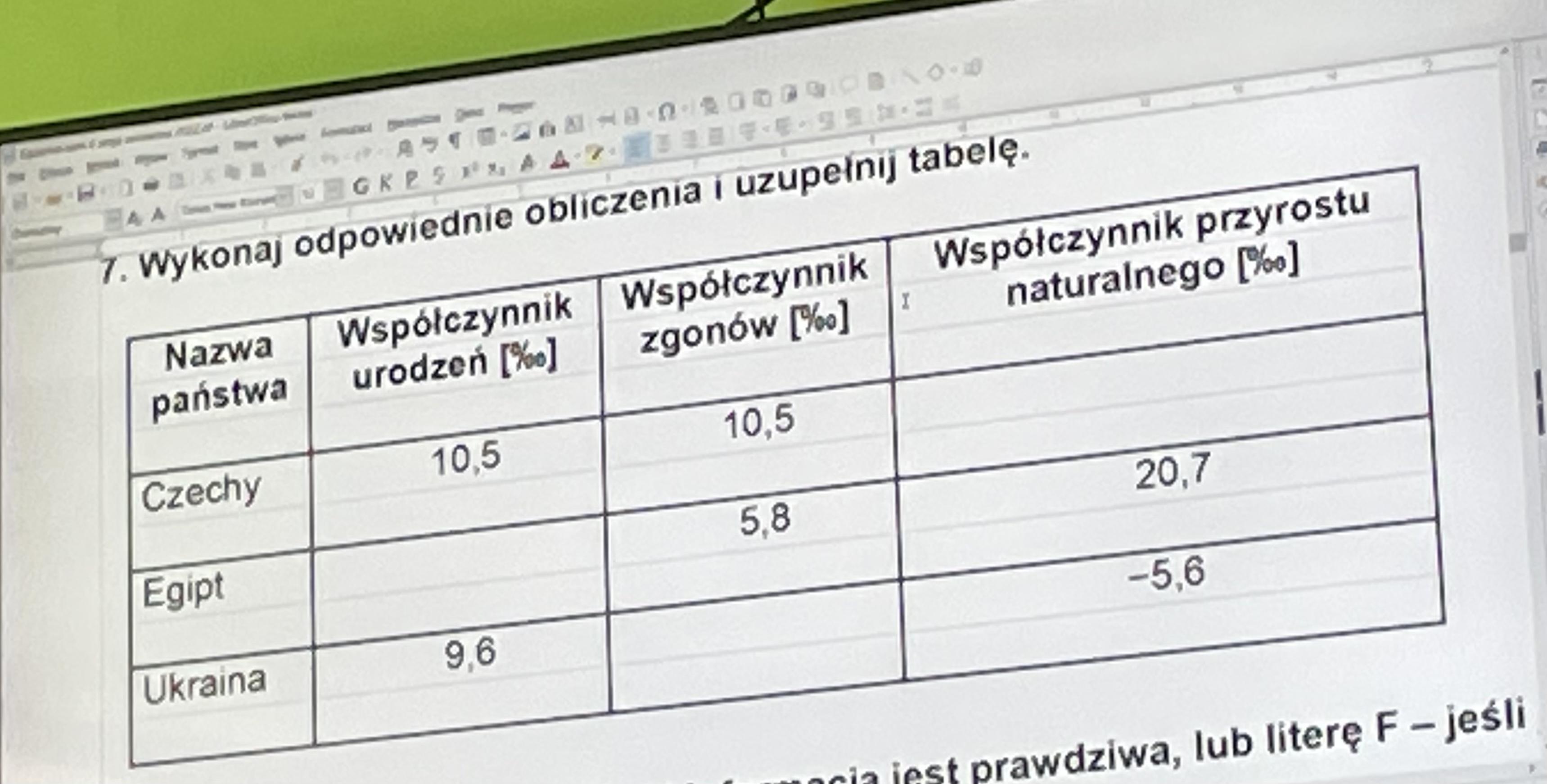 Wykonaj odpowiednie obliczenia i uzupełnij tabelkę . - Brainly.pl Wykonaj Odpowiednie Obliczenia I Uzupełnij Tabelę