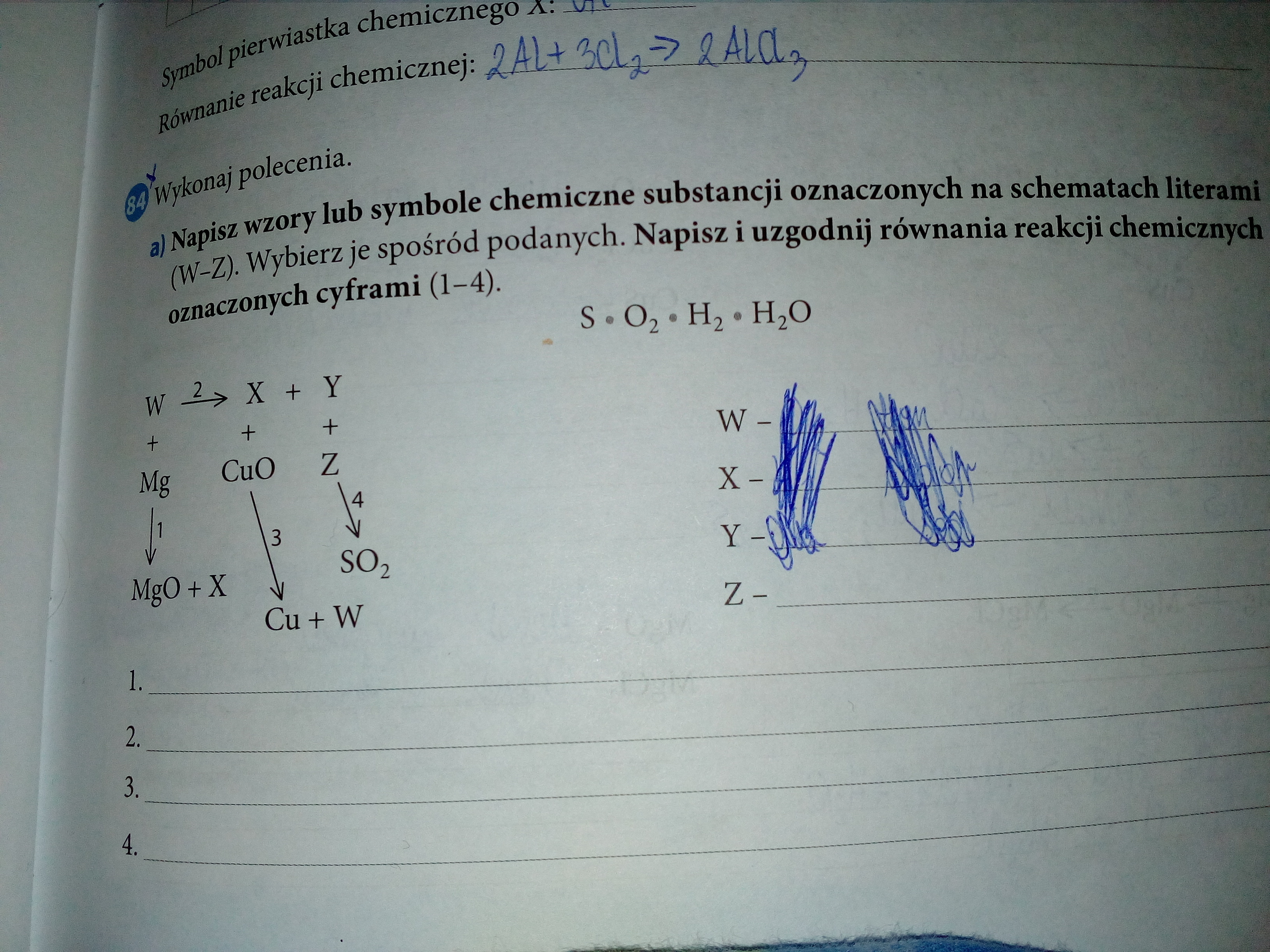 Napisz Wzory Lub Symbole Chemiczne Substancji Oznaczonych Na Schemacie