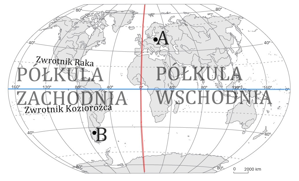 Szerokość Geograficzną Odczytujemy Na Mapie Lub Na Globusie Dzięki