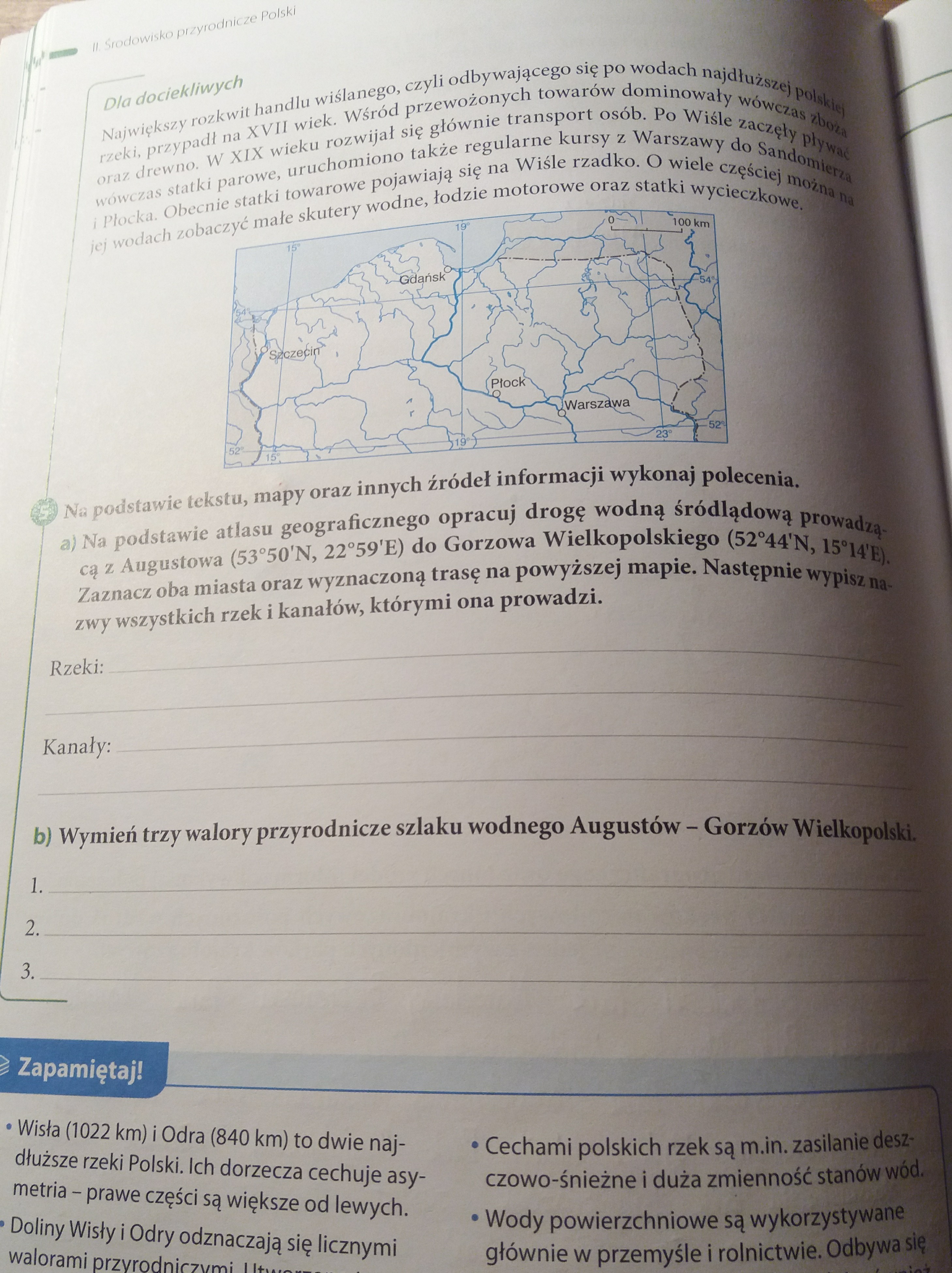 Na Podstawie Mapy Europy Wykonaj Polecenia