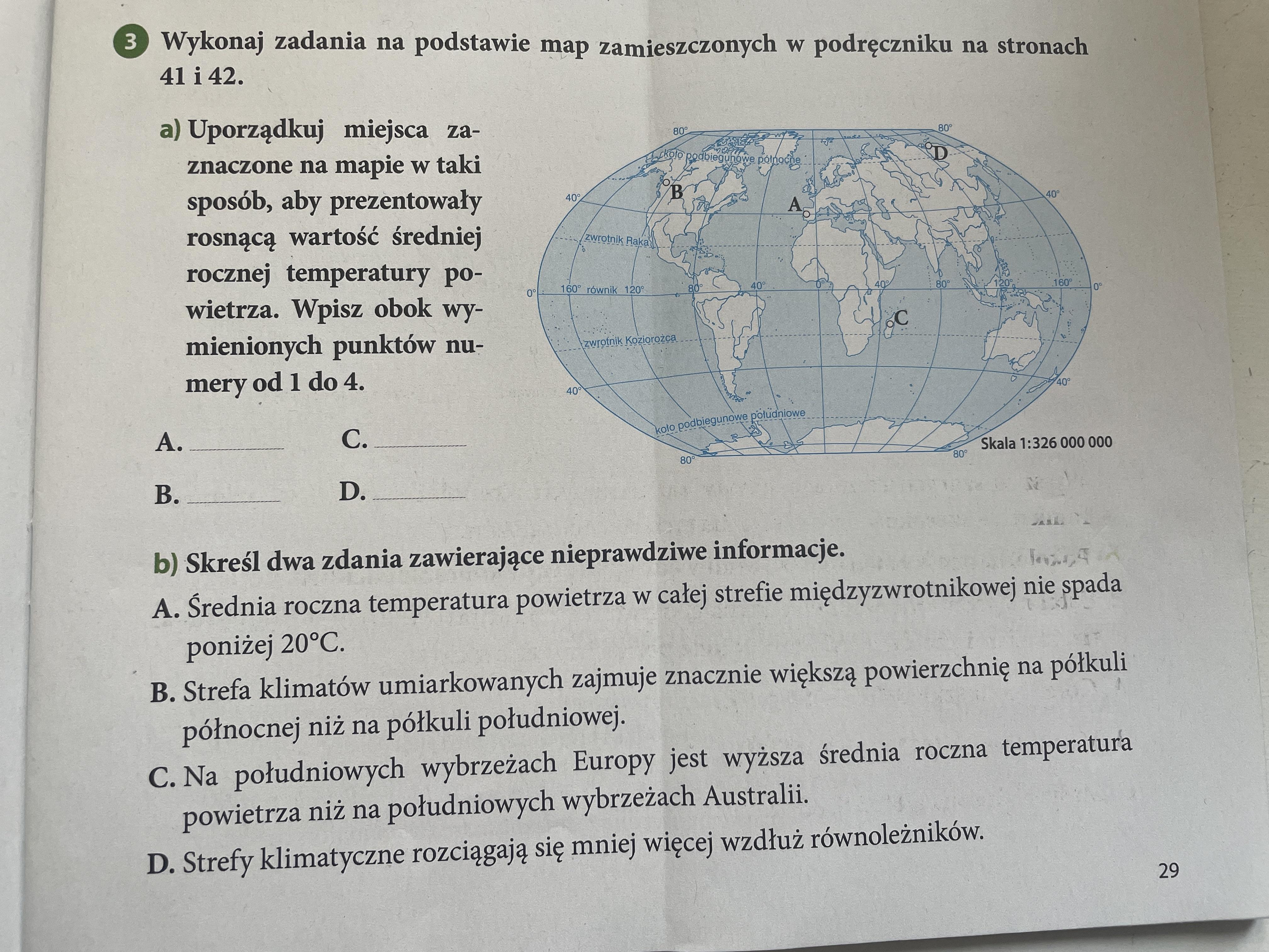 Wykonaj zadania na podstawie map zamieszczonych w podręczniku na Wykonaj Zadania Na Podstawie Map Zamieszczonych W Podreczniku Na Stronach 41 I 42