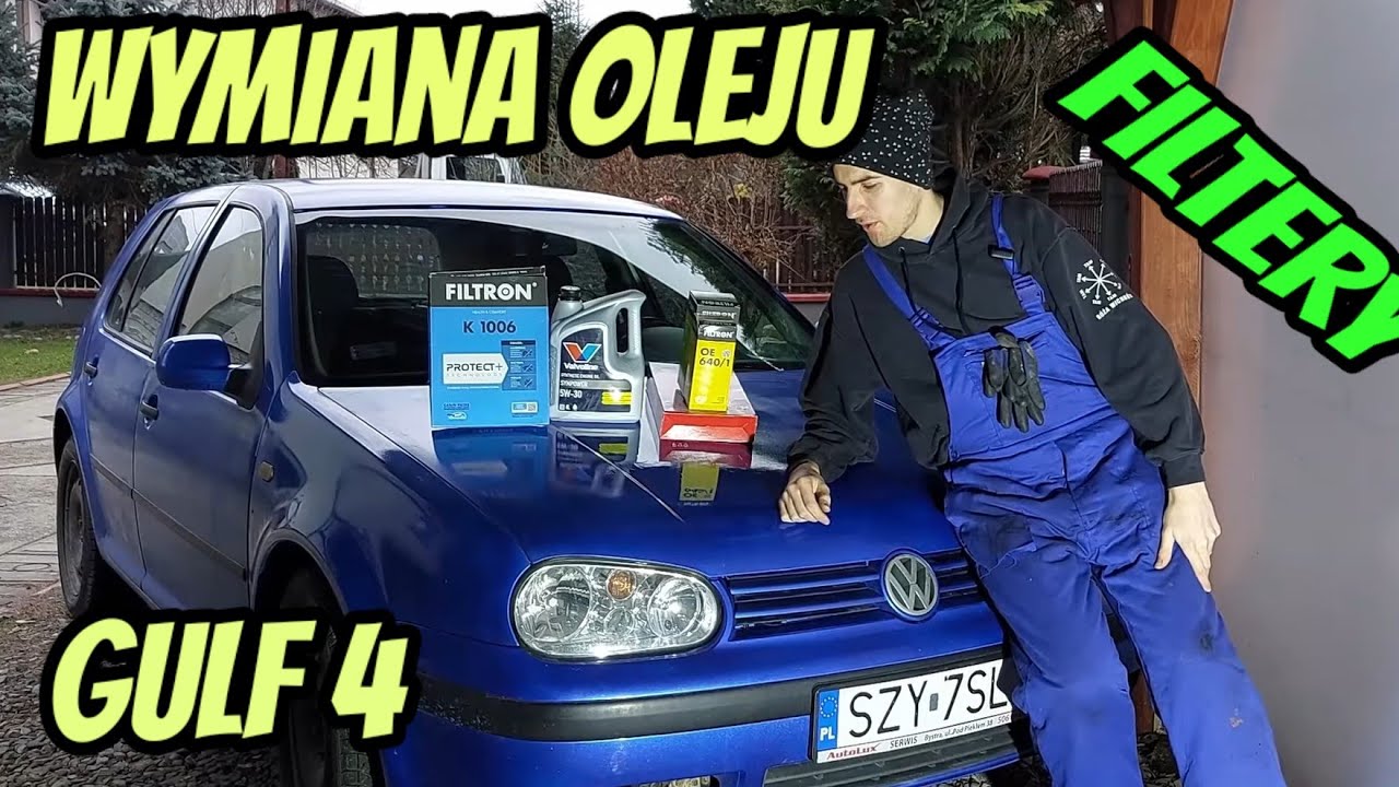 Wymiana Oleju i Filtrów z Przymrużeniem Oka /1.9Tdi /Golf 4/4motion Usunięcie Oleju Silikonowego Z Oka