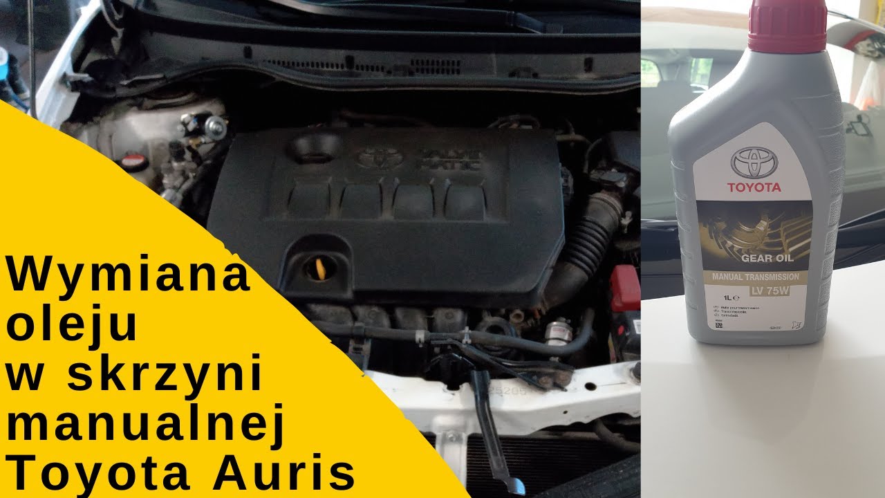 Wymiana oleju w skrzyni manualnej Toyota Auris II - YouTube Parowóz Ze Zbiornikiem Wodnym I Skrzynią Węglową