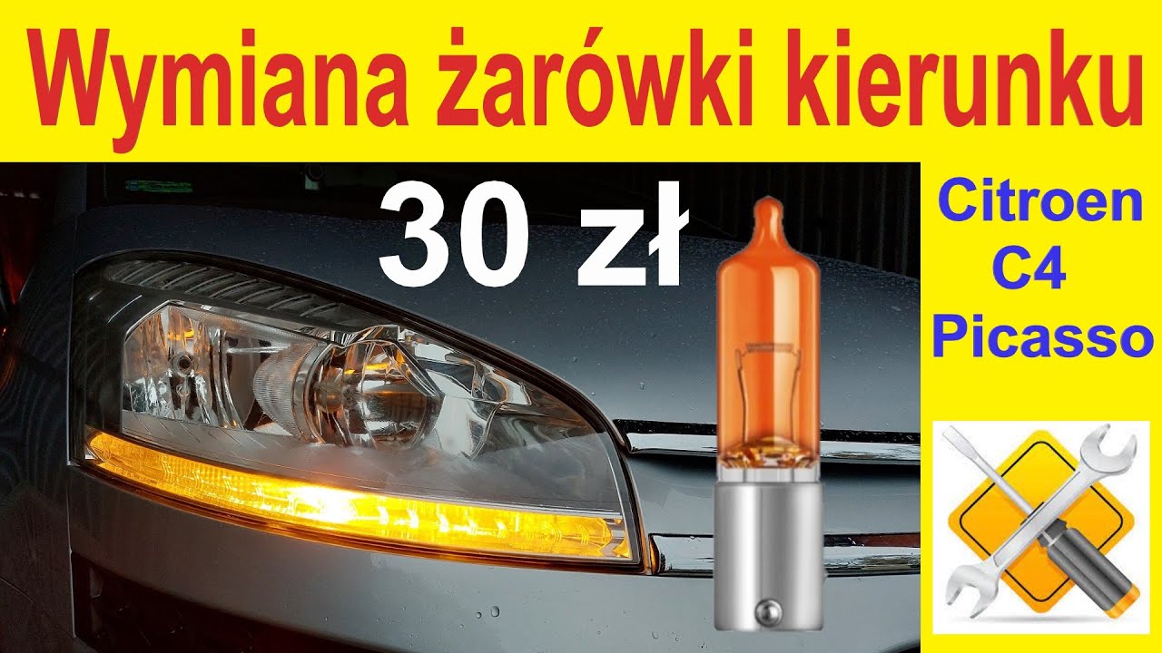 Wymiana żarówki kierunkowskazu przód Citroen C4 Picasso HY21W - YouTube Odpowiedz Jakie Rodzaje Gmin Występują W Polsce