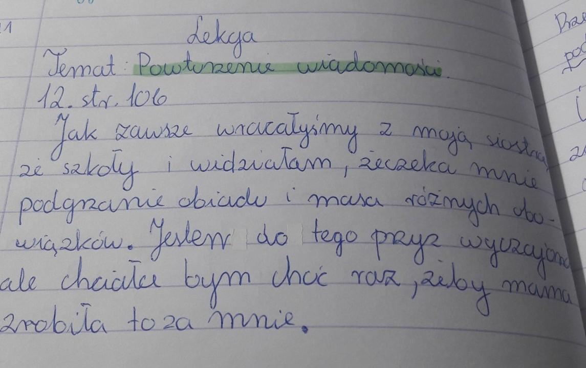 wyobraz sobie ze jestes jedna z postaci wystepujacych we fragmencie Sformuluj Teze W Ktorej Przedstawisz Problem Poruszony We Fragmencie Powiesci