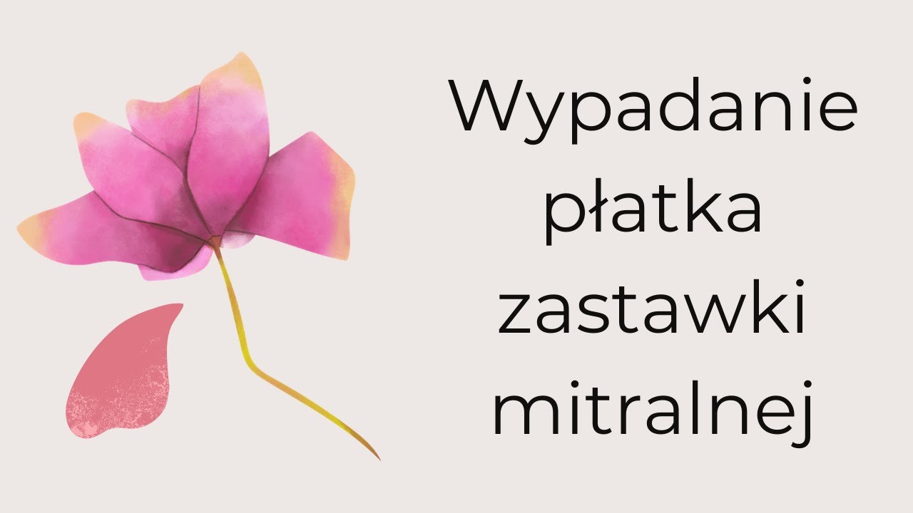 Wypadanie Płatka Zastawki Mitralnej Kaszel