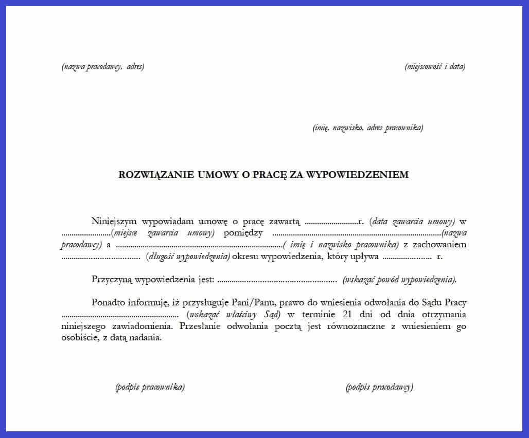 Odstąpienie Od Umowy Zawartej Na Odległość Wzór Pisma Pdf