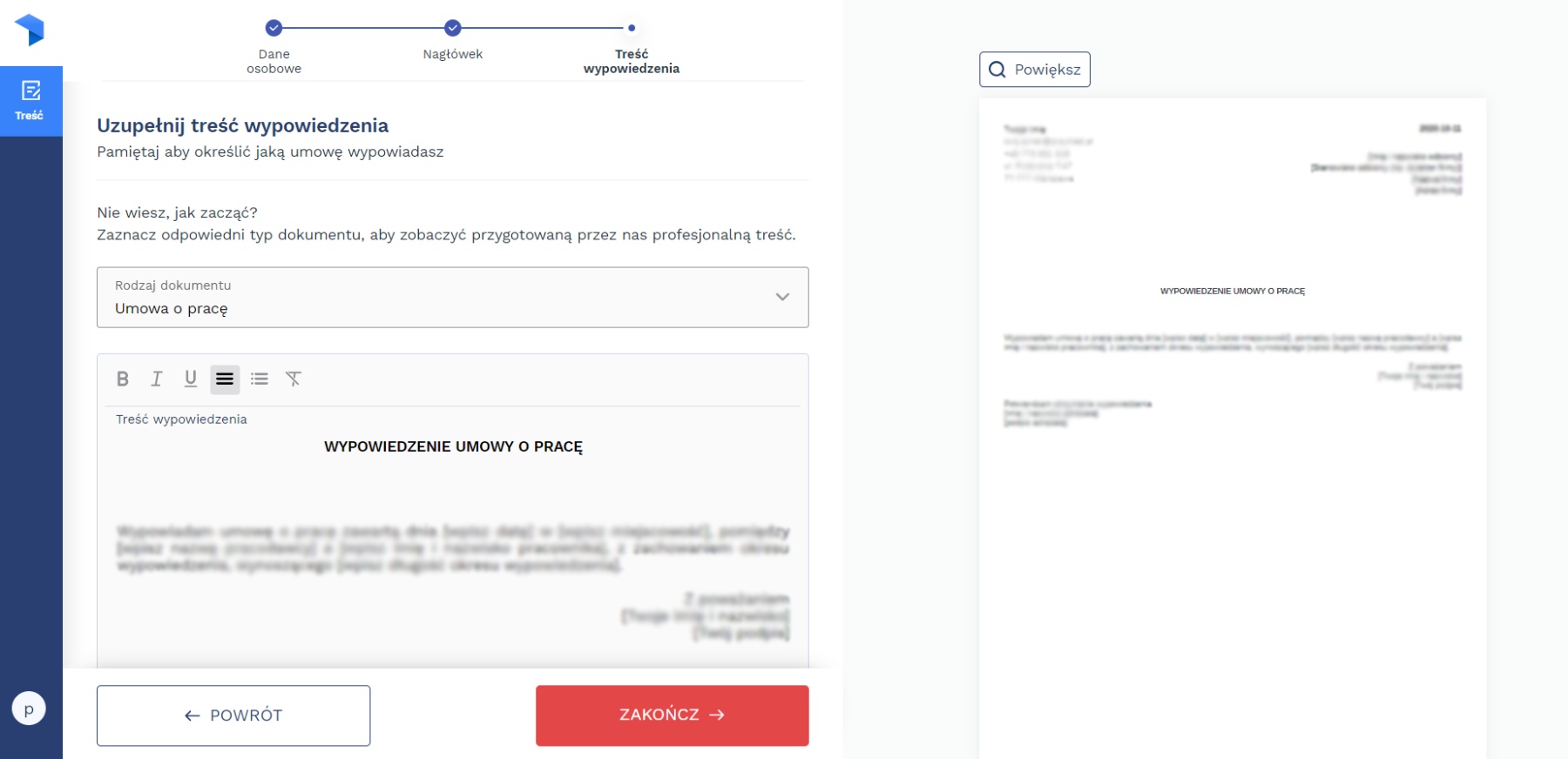 Wypowiedzenie umowy o pracę w trybie natychmiastowym - wzór Wypowiedzenie Umowy O Pracę W Trybie Natychmiastowym Przez Pracownika